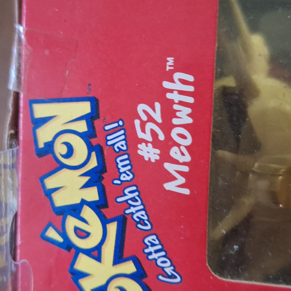 Pokemon Meowth Interactive Toy with Red and Yellow Packaging - Picture 3 of 4
